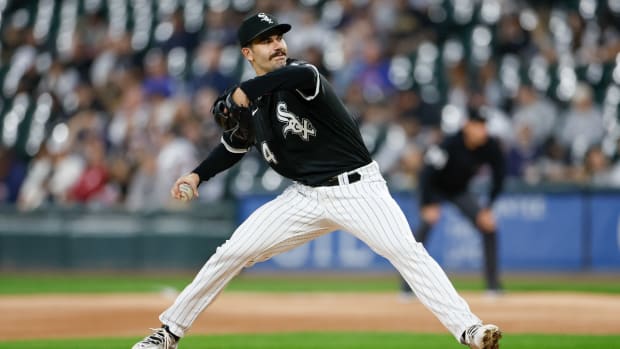 Chicago White Sox pitcher Dylan Cease
